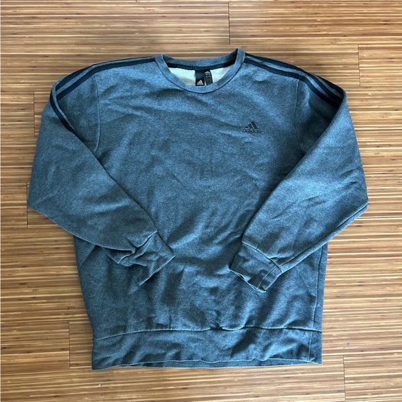 Adidas Essentials Fleece 3-Stripes Sweatshirt - Picture 2 of 6